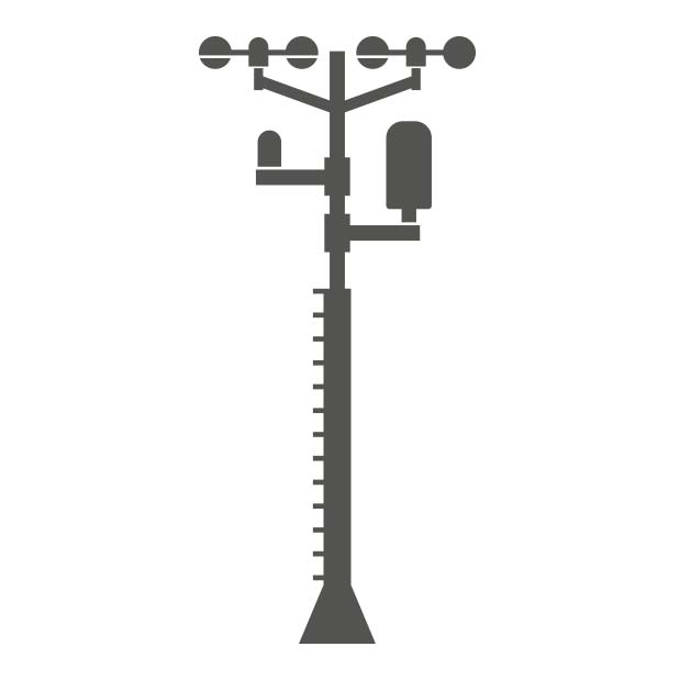 Conventional weather station